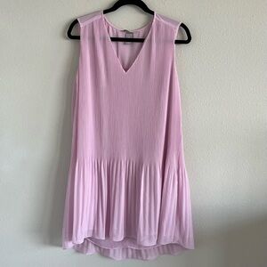 H&M Pleated Chiffon dress